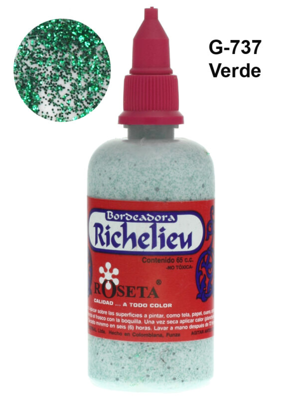 Richelieu-Escarchado-Verde-G737-de-65cc